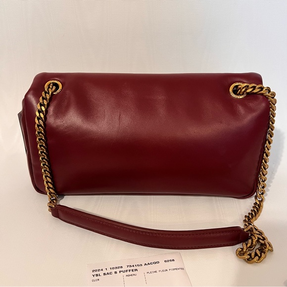 SAINT LAURENT
Calypso Small YSL Shoulder Bag in Smooth Padded Leather - Picture 3 of 11